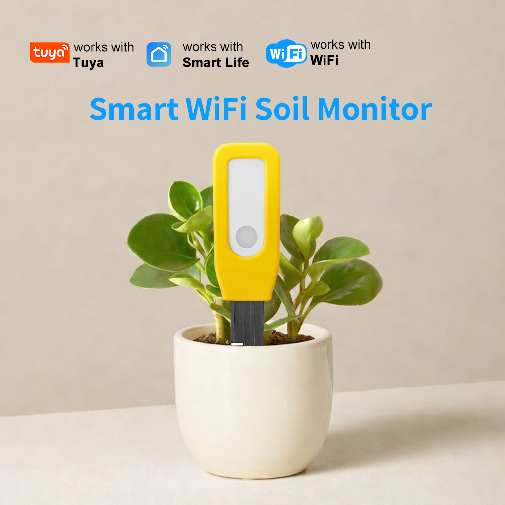 Garden Camera - WiFi 土壌モニター Tuya スマート温度および湿度センサー スマートライフ リアルタイムモニタリング