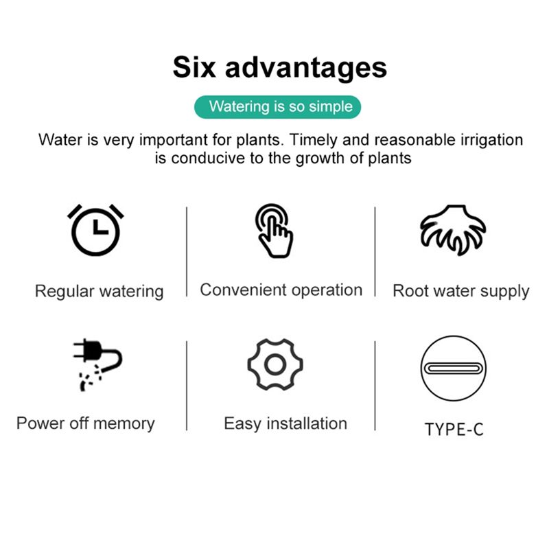 AEE2-新型スマート点滴システム自動散水装置、鉢植えの花用 - Smart Garden System のレビューと価格