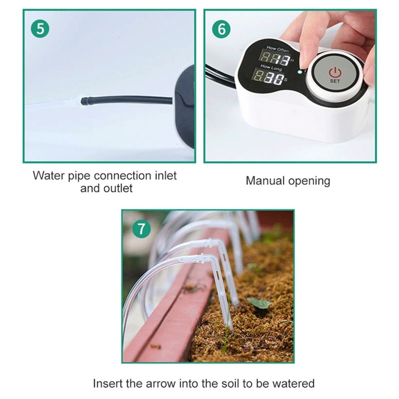 AEE2-新型スマート点滴システム自動散水装置、鉢植えの花用 - Smart Garden System のレビューと価格