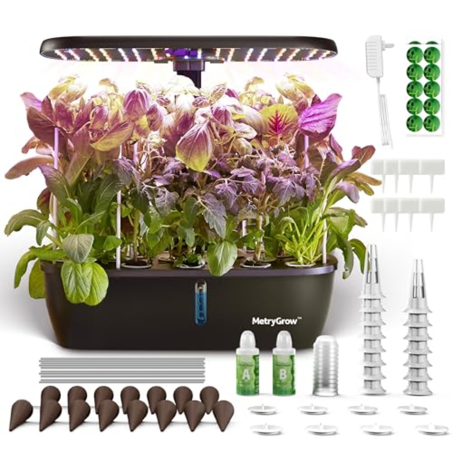 MG-15 水耕栽培システムキット スマート屋内庭園 24W - Hydroponic Grow Pod のレビューと価格