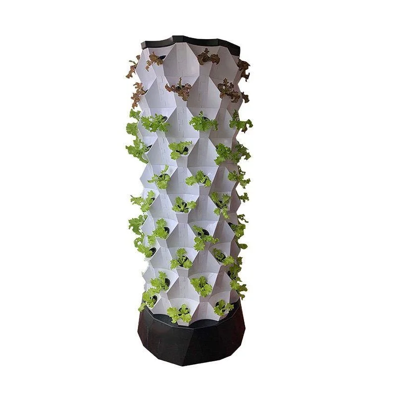 垂直型水耕栽培タワー、パイナップル型のエアロポニックスプラン - Hydroponic Tower のレビューと価格