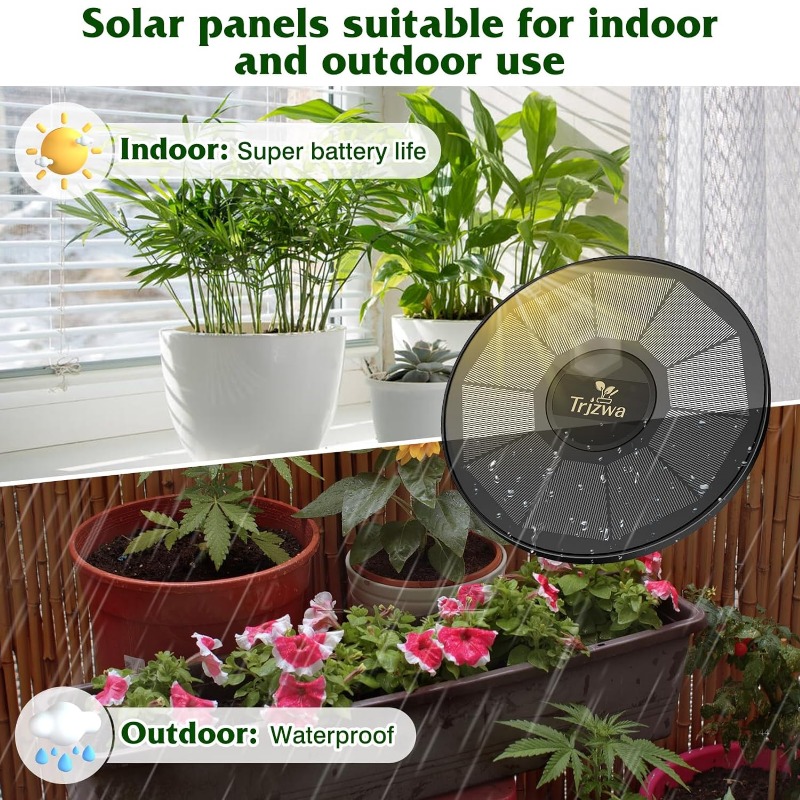 ソーラー灌漑装置 温室灌漑 点滴灌漑キット 15Mホース付き - Self Watering Planter のレビューと価格