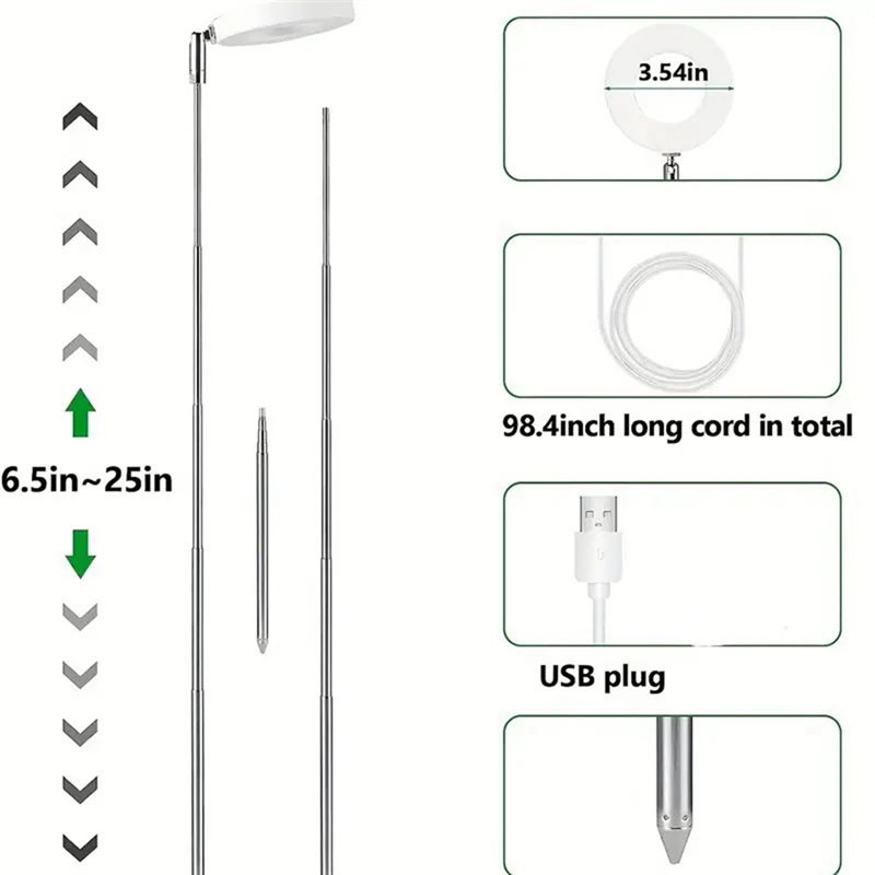 FYBL-LED植物育成ライト。全スペクトル対応、調光機能付 - Plant Grow Light Full Spectrum のレビューと価格