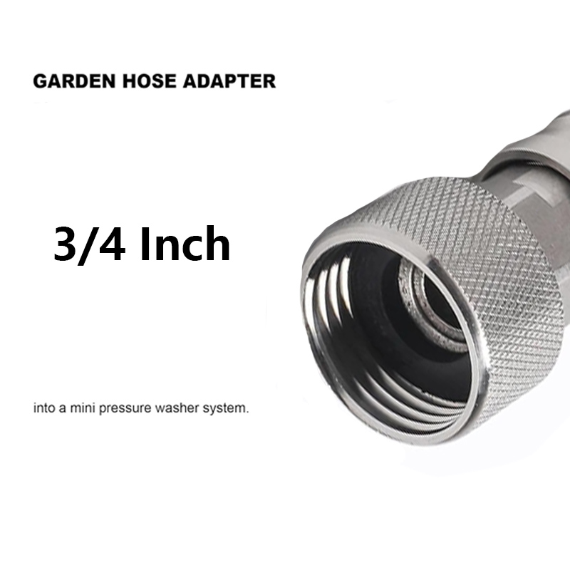 ガーデンホース-高圧洗浄機アダプター 3/4 GHT - 1 - Smart Garden Kit のレビューと価格
