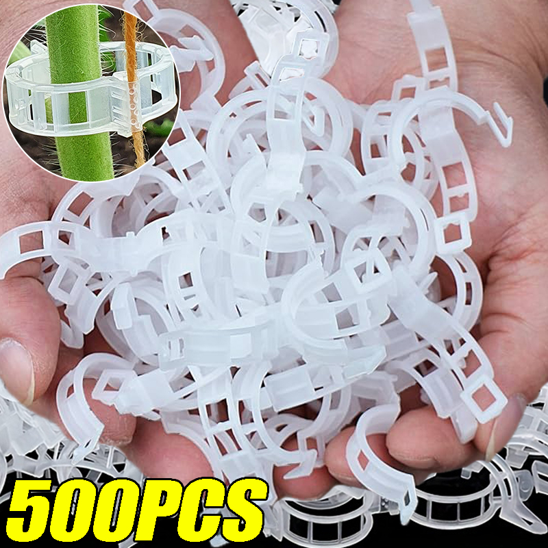植物サポートクリップ 再利用可能なプラスチック製 つる固定ク - Smart Garden Kit のレビューと価格