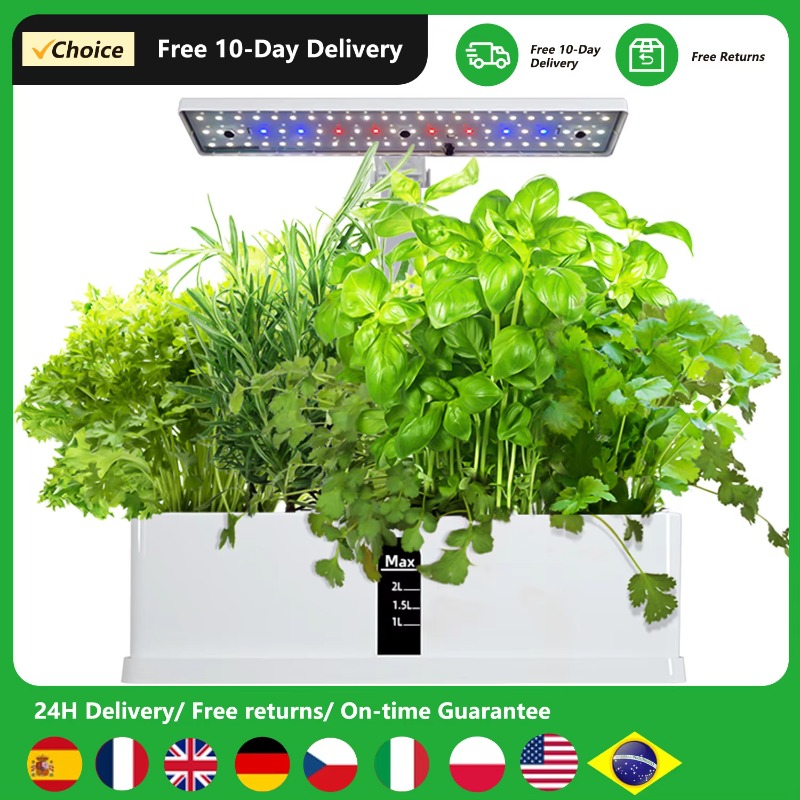 9ポッドスマート水耕栽培システム 室内ガーデンキット 自動タ - Smart Garden System のレビューと価格