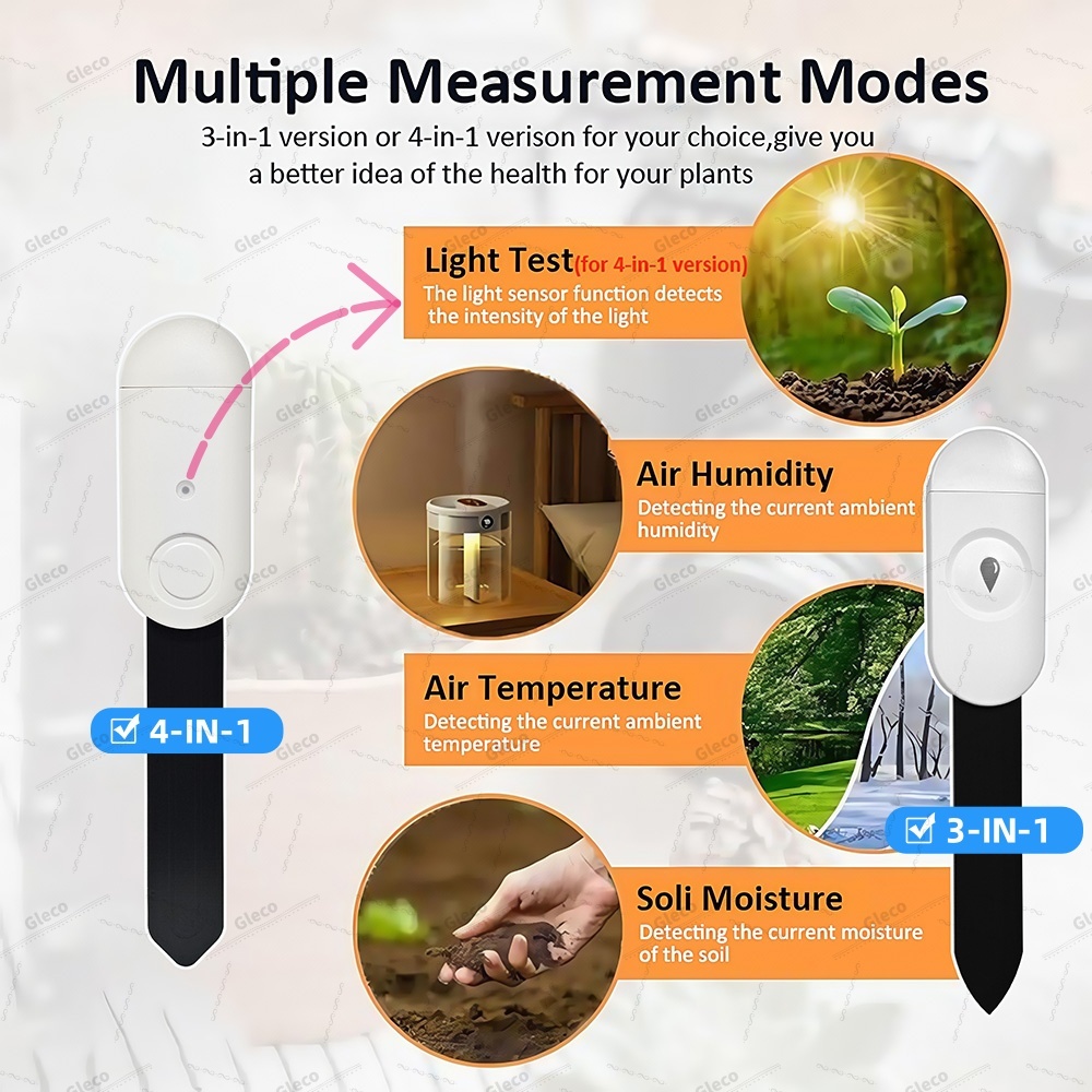 Zigbee 土壌水分センサーメーター温度湿度肥沃度光テスタ - Plant Monitor のレビューと価格