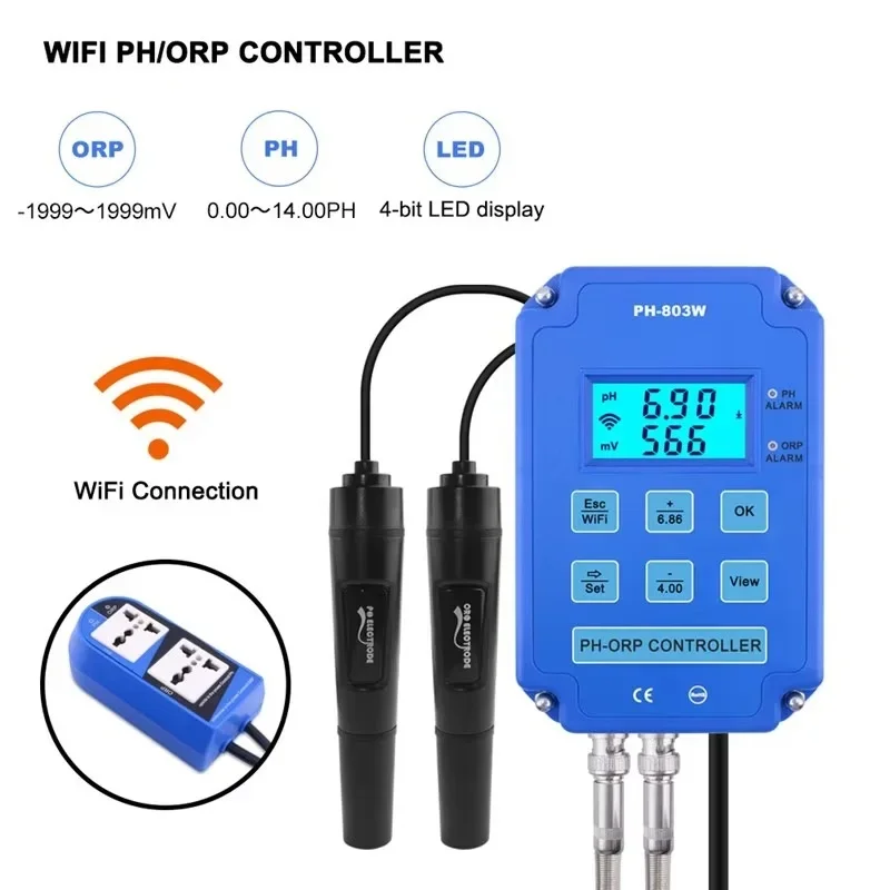 PH-803 デジタル2チャンネルPH/ORP酸化還元電位コ - Plant Monitor のレビューと価格