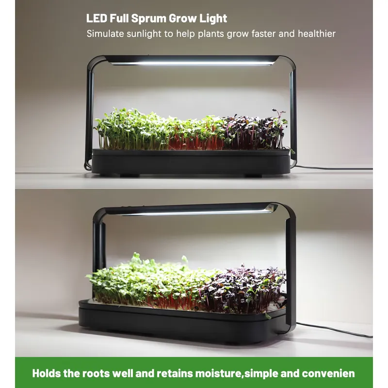 水耕栽培トレイ 室内マイクログリーン マイクログリーン種子  - Smart Garden System のレビューと価格