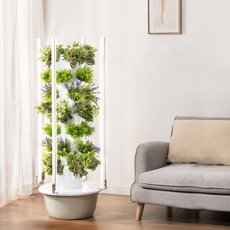 LED育成ライト付きスペースツリー垂直水耕タワーインテリジェ - Grow Light Led のレビューと価格